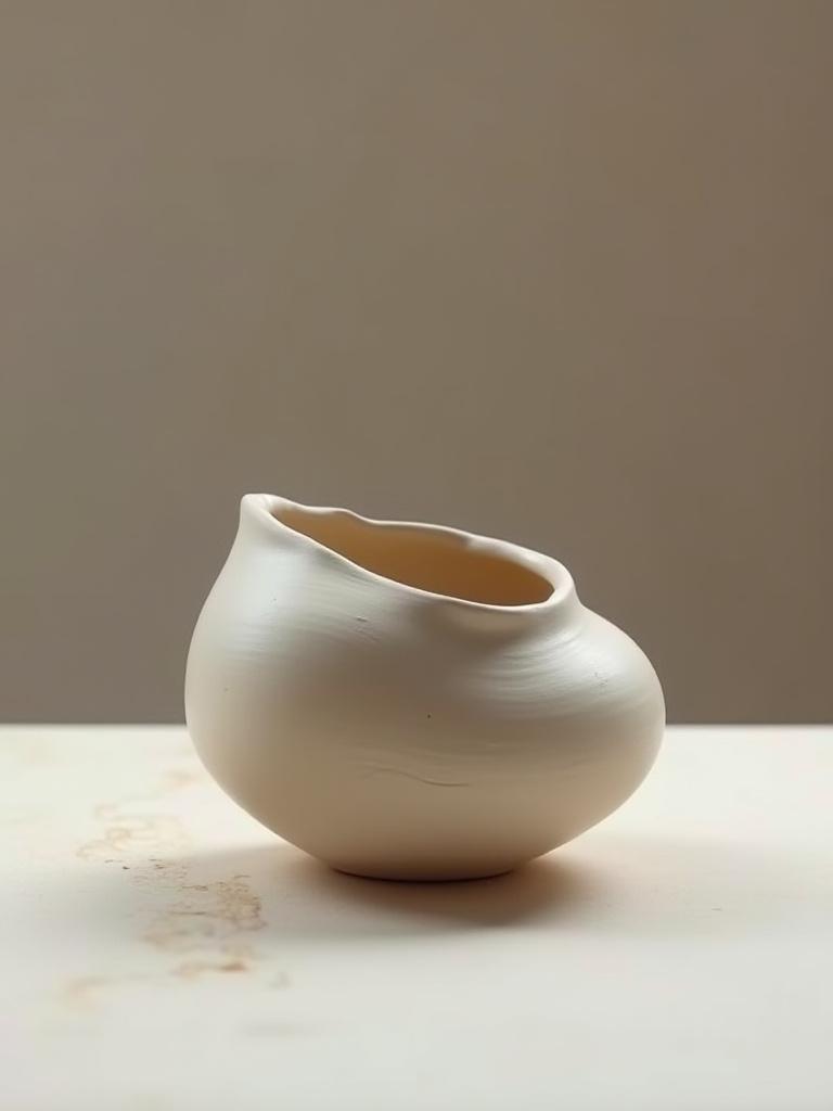 Elegant ceramic art piece